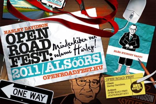 Harley Fesztivál arculati elemek
