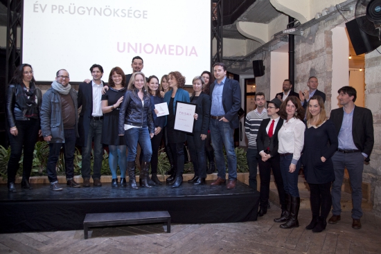Az év pr ügynöksége az Uniomedia.