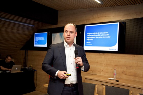 Byssz Róbert, a Philips CEE Sales Excellence Leadere