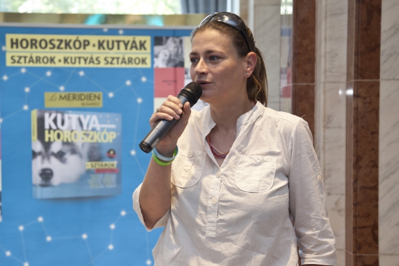 Schneider Kinga a Noé Állatotthon Alapítvány sajtósa (Fotó: Szombat Éva) Kattints a nagyobb képekért!