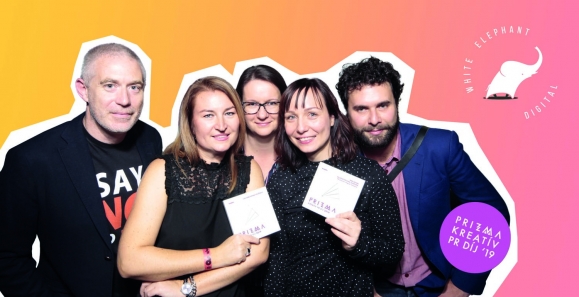A White Elephant csapata: Sztaniszláv András (CEO), Pálvölgyi Beatrix (Senior Account Manager), Madarász Zsuzsa (Senior Marketing Consultant), Pesti Viktória (Kommunikációs és PR tanácsadó), Samarjay Péter (New Business Director)
