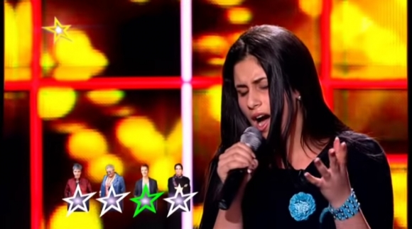 Radics Gigi a 2012-es Megasztár válogatóján - Forrás: TV2.hu