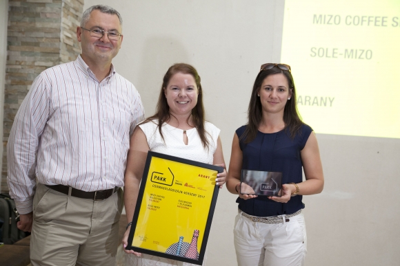 Arany díjat vehetett át a Sole-Mizo csapata