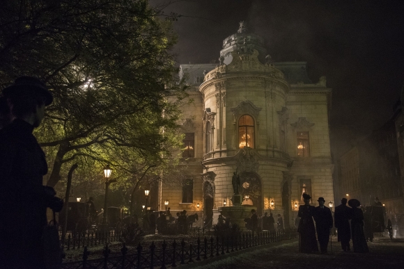 A Fővárosi Szabó Ervin Könyvtár a The Alienist c. sorozatban Fotó: Vermes Kata