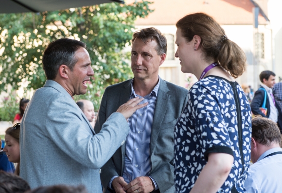 Jonathan Riesel (Executive Director, Digital Distribution, SPT), John Rossiter (General Manager SPTN CE), Laura St Clair (Executive Director, Formats, SPT)