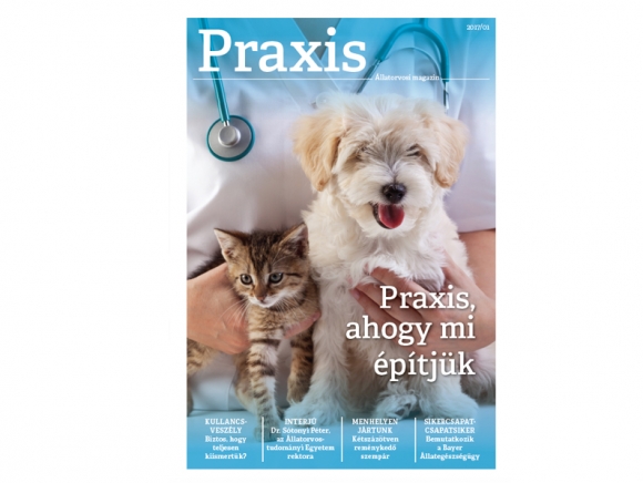 A Bayer vállalat Praxis Állatorvosi Magazinját is a Central készíti