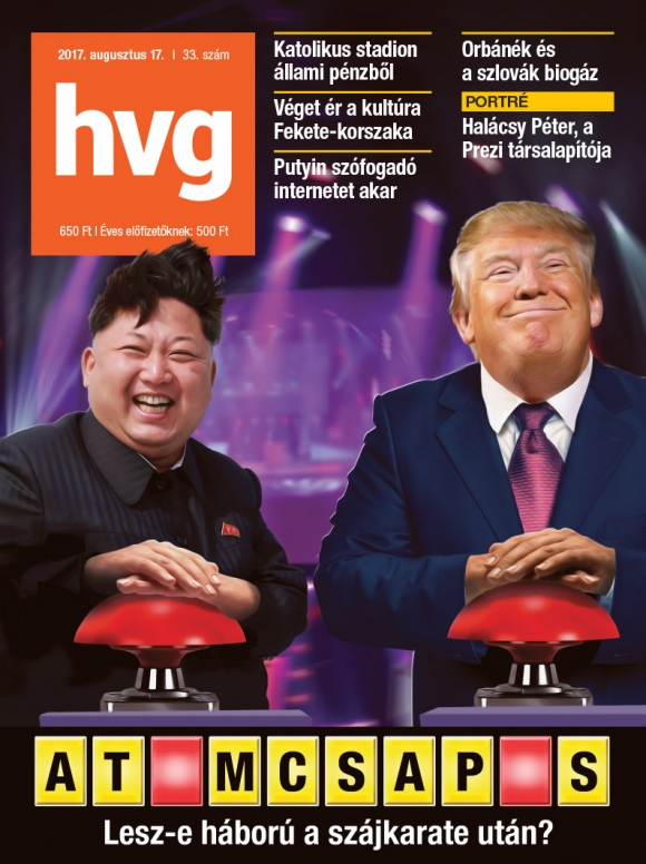 HVG címlap