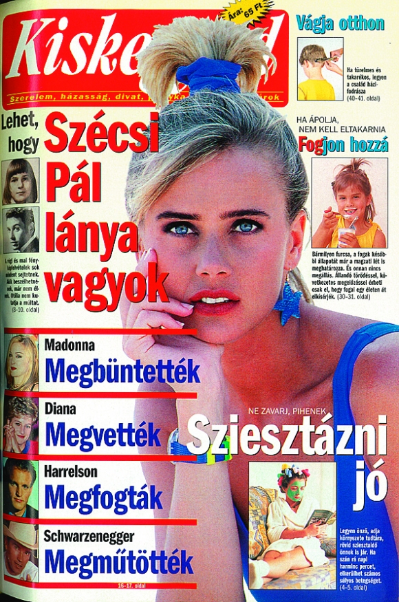 1997. 31. szám – A címlapon egy hölgy, aki azt állította: ő Szécsi Pál lánya