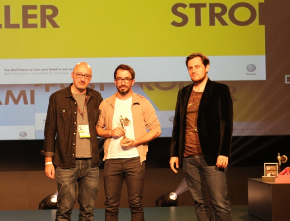 Tordai Péter és Guilherme Somensato átveszik a DDB díját