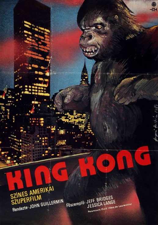 A legendás King Kong plakát - Forrás: BÁV.hu